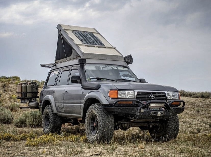 Land Cruiser with Rooftop Tent
