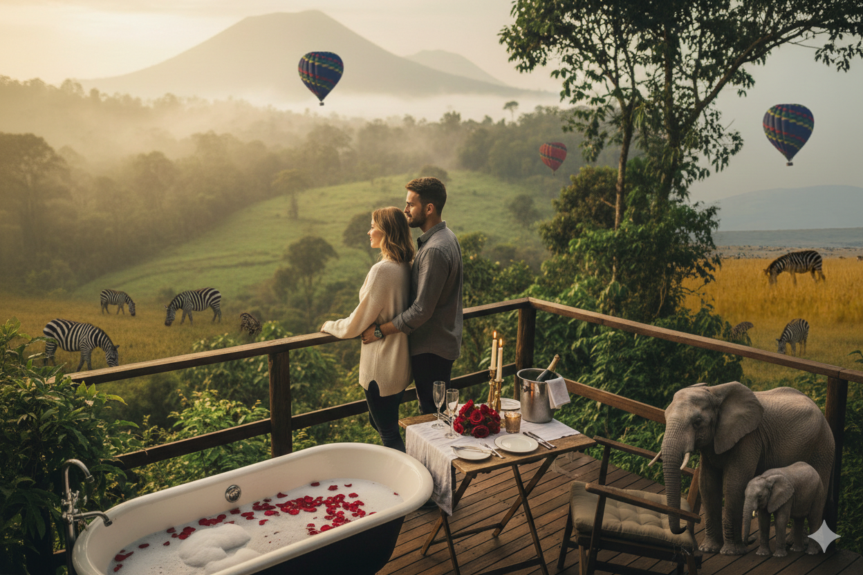 Romantic Uganda Honeymoon